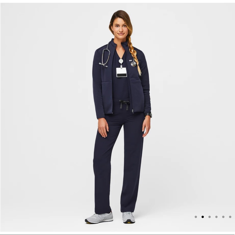 Figs Livingston™ Basic Scrub Pants navy size XS